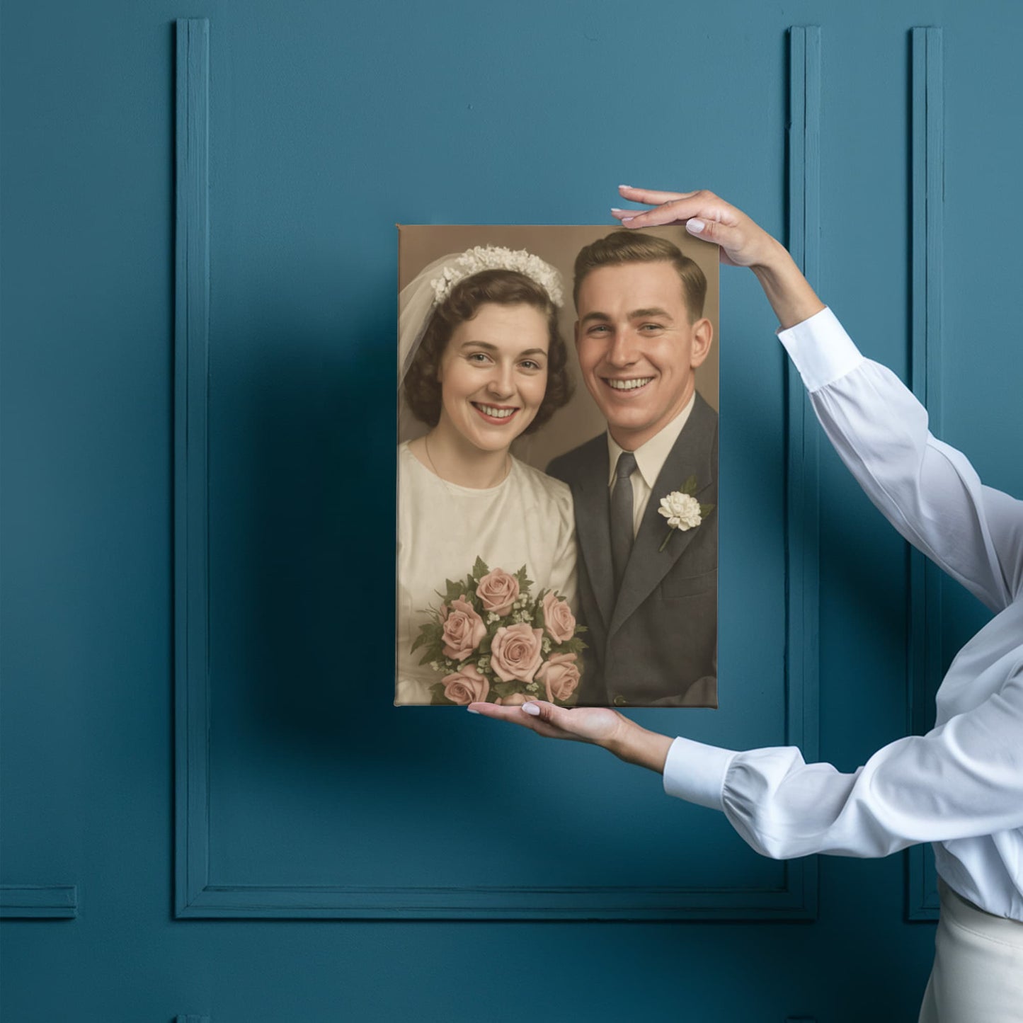 Restored Photo Canvas – Preserve Your Memories in Timeless Art