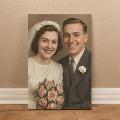 Restored Photo Canvas – Preserve Your Memories in Timeless Art