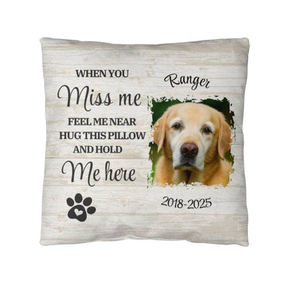 Personalized Pet Memorial Pillow – A Comforting Tribute for Your Beloved Companion
