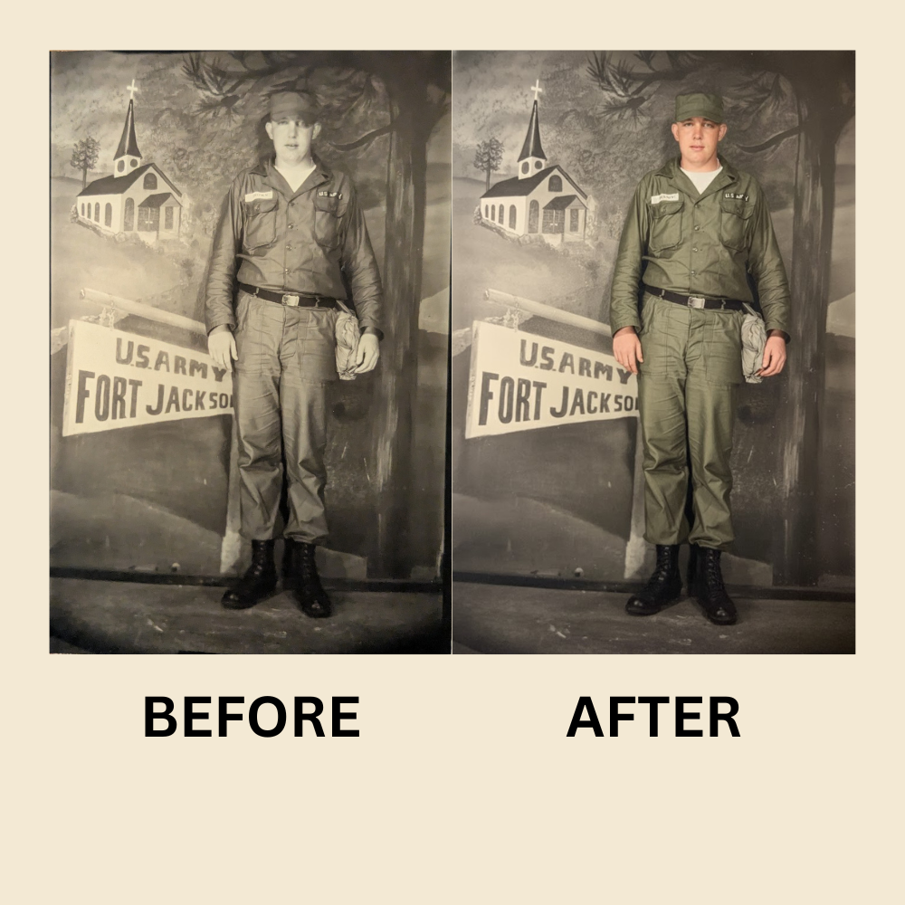 Photo Restoration & Colorization – Bring Your Memories Back to Life