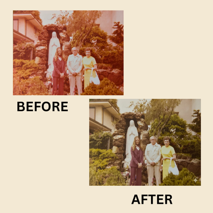 Photo Restoration & Colorization – Bring Your Memories Back to Life
