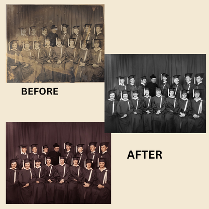 Photo Restoration & Colorization – Bring Your Memories Back to Life