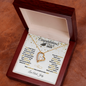 Personalized Graduation Gift " She Believed She Could So She Did!" Forever Love Necklace