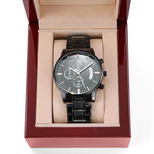 Custom Watch for Him – Engraved Keepsake He'll Treasure