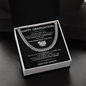 To My Son – Cuban Chain Necklace Gift | Motivational Graduation  Present for Him