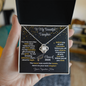 Custom Daughter Graduation Gift Necklace – “The Tassel Was Worth the Hassle” Message Card