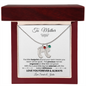 Custom Baby Feet Necklace with Birthstone, Great Gift for Mother's Day