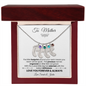 Custom Baby Feet Necklace with Birthstone, Great Gift for Mother's Day