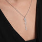 Para mi nieta | Un regalo que expresa lo que las palabras no pueden: collar personalizado con nombre y flor de nacimiento