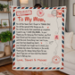 Blanket Love Letter to Mom | A Warm Fuzzy Hug Anytime, Anywhere