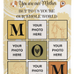 Custom Photo Blanket for Mom | Add 4 Photos | A Warm Fuzzy Hug