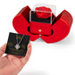 “To My Love” Necklace Gift – Message Card & Keepsake Rose Box for Her
