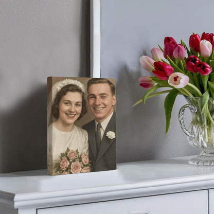 Restored Photo Canvas – Preserve Your Memories in Timeless Art