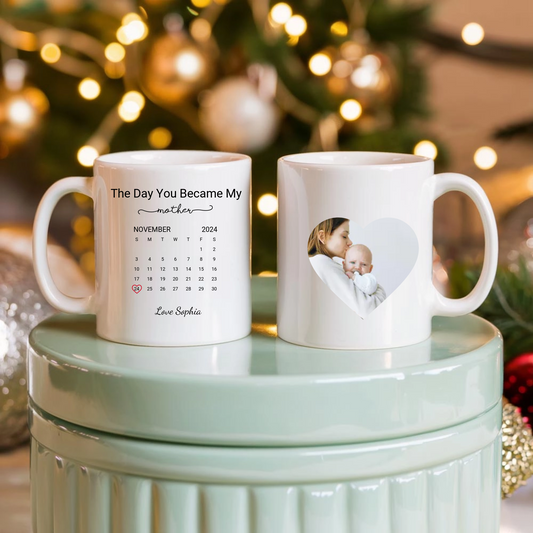 The Day You Became My Mother Personalized Mug