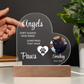 Light Up Pet Memorial Gift • LED Pet Frame • Pet Memorial Keepsake • Pet Bereavement Gift • Pet Loss Sympathy Gift