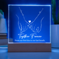 Together Forever From Our First Kiss To Our Last Breath LED Acrylic